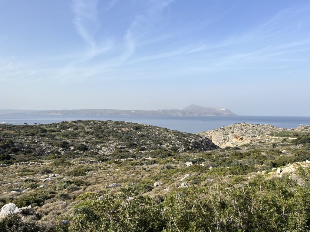 LARGE PLOT WITH STUNNING SEA VIEW IN KOKKINO CHORIO